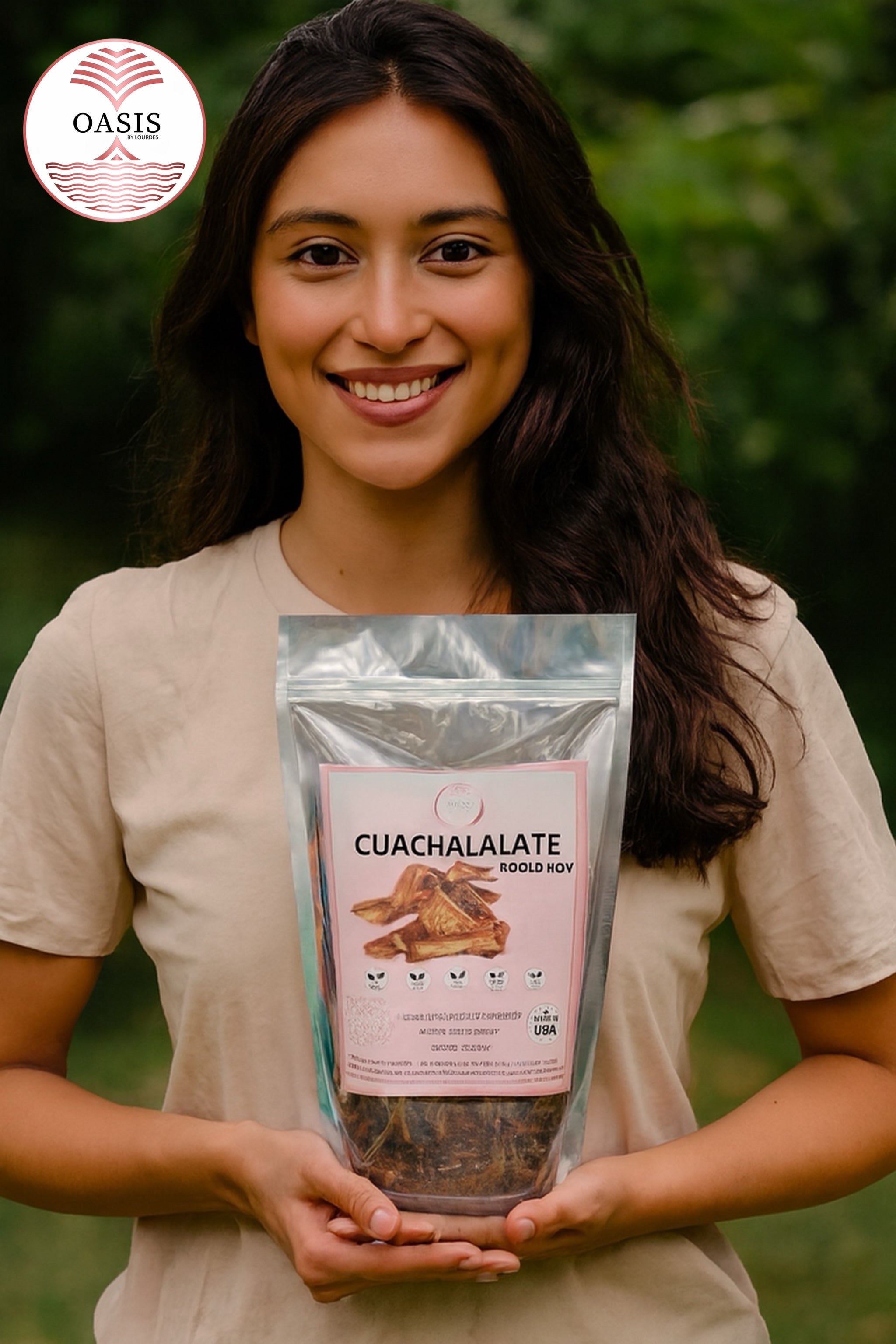 Oasis Cuachalalate Loose Bark Herbal Tea 4oz - Refreshing Natural Tea for Everyday & Special Occasions, Loose Leaves for Easy Brewing Flavor Spice