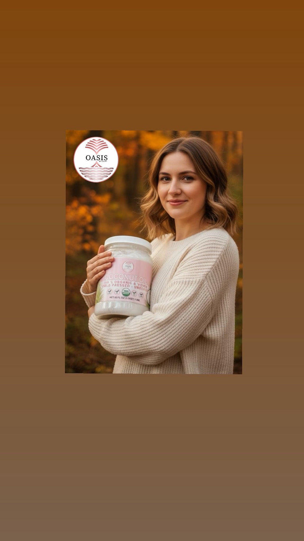 Oasis Coconut Oil  Organic Cold-Press Virgin