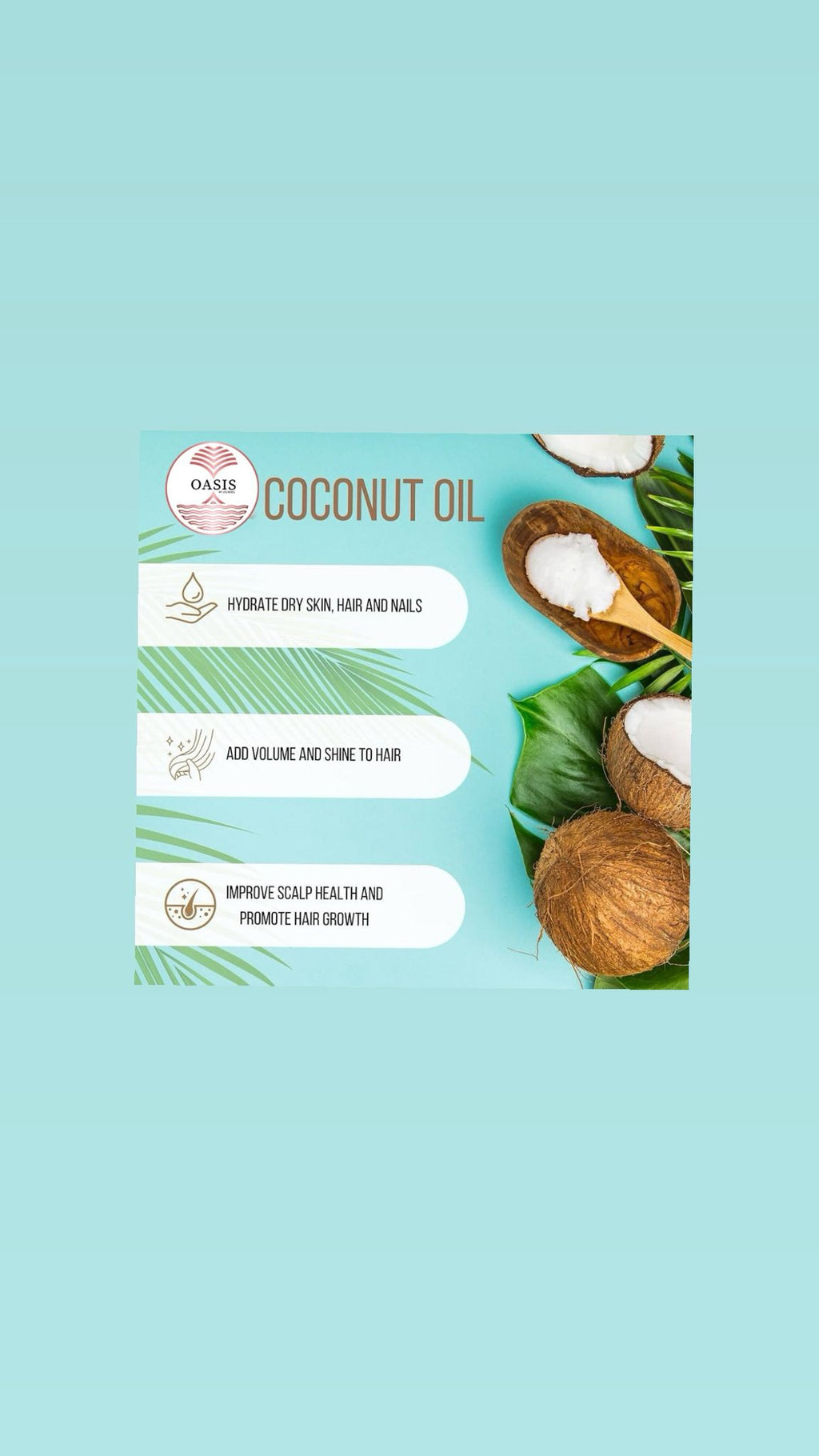 Oasis Coconut Oil  Organic Cold-Press Virgin