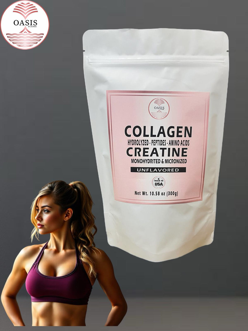 Oasis Collagen & Creatine Powder